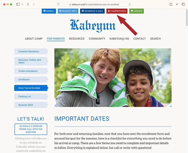 Kabeyun - Boys Summer Camp - Lake Winnipesaukee, New Hampshire